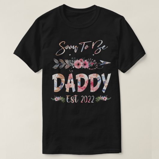 もうすぐ2022年のフローラの父の日 Tシャツ (デザイン正面)