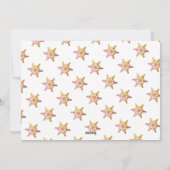 もうすぐ3クリスマスツリー妊娠の家族になる シーズンカード (裏面)