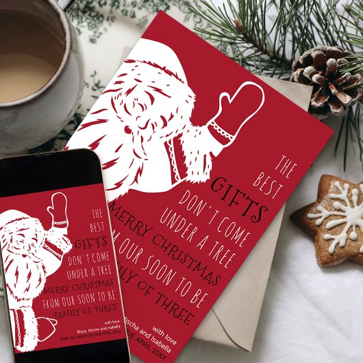 もうすぐ3人のサンタ妊娠の家族 シーズンカード