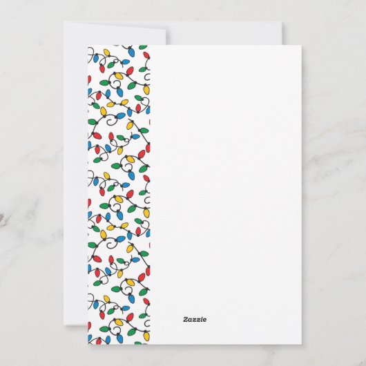 もうすぐ3人のタイポグラフィカラフル シーズンカード (裏面)