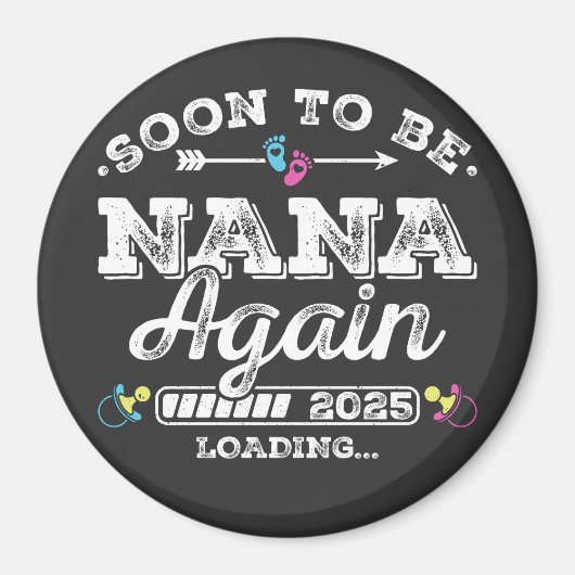 もうすぐNanaになる 2025 ローディングサークル マグネット (正面)