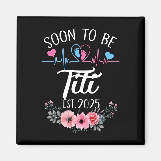 もうすぐTiti 2025 初妊娠発表 マグネット (正面)