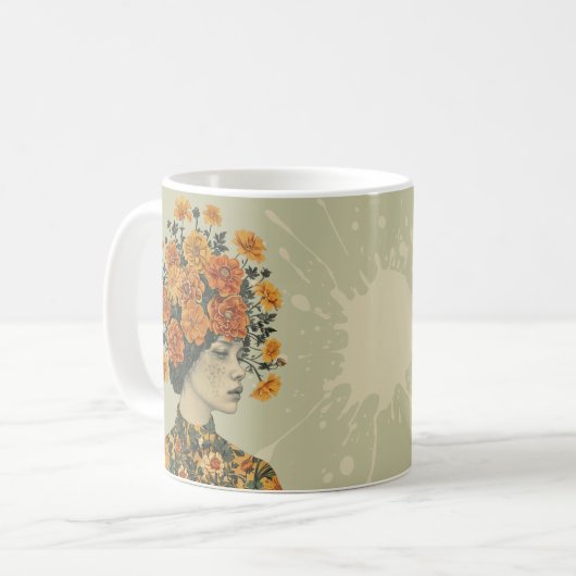 「もうたくさんだ」 コーヒーマグカップ (正面左)