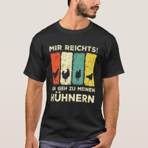 もうたくさんだ、ニワトリのところに行く ニワトリのパン屋 Tシャツ