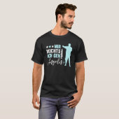 もうたくさんだ、釣りに行く 天使の言葉 Tシャツ (正面フル)