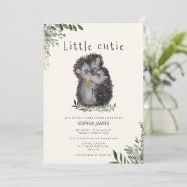 もうちょっとで生まれる！ベイビーシャワー 招待状