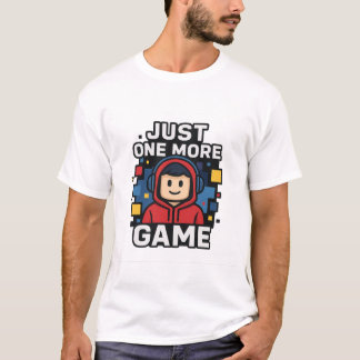 もうちょっとゲームしようステッカー Tシャツ