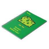 もうひとつの安っぽい学年度の包装紙ノートブック ノートブック (左側)