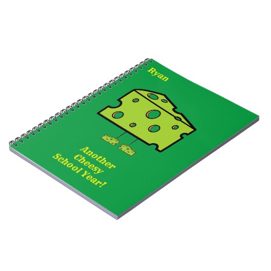 もうひとつの安っぽい学年度の包装紙ノートブック ノートブック (左側)