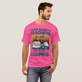 もうキャンプ教えに行こうか Tシャツ (正面フル)