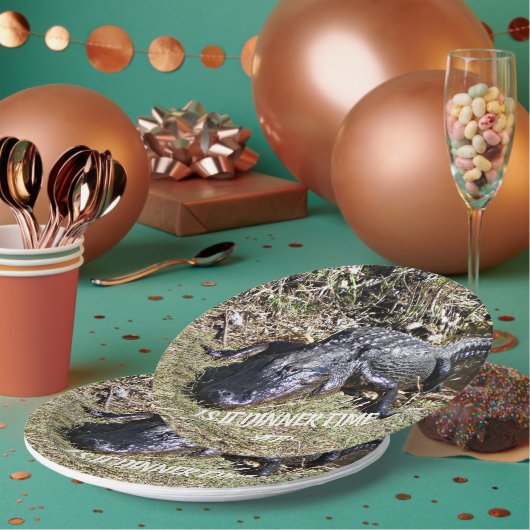 もうディナー頼の時間か？ ペーパープレート (複数)