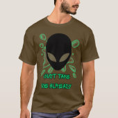 もうビームを当ててください Tシャツ (正面)