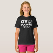 もうプードルにはうんざりだ Tシャツ (正面フル)