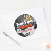 もうマスコットじゃない ラウンドシール (封筒)