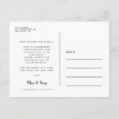 もうモダン一度この写真はがき ポストカード (裏面)