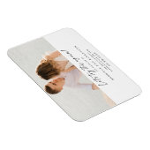 もうモダン一度習字の写真を撮りましょ救う マグネット (右側)