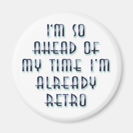 もうレトロ マグネット (正面)