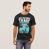 もう一つだけ水槽を約束します 水槽 アクアリスト Tシャツ (正面フル)