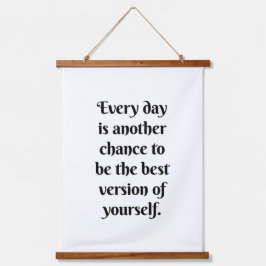 もう一つのチャンス木材トップウォールタペストリー 吊り下げ型タペストリー