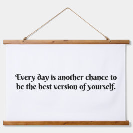 もう一つのチャンス木材トップウォールタペストリー 吊り下げ型タペストリー