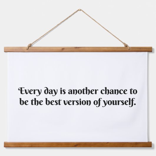 もう一つのチャンス木材トップウォールタペストリー 吊り下げ型タペストリー (正面)