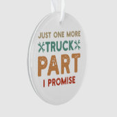 もう一つのトラックのパートを約束する オーナメント (正面)