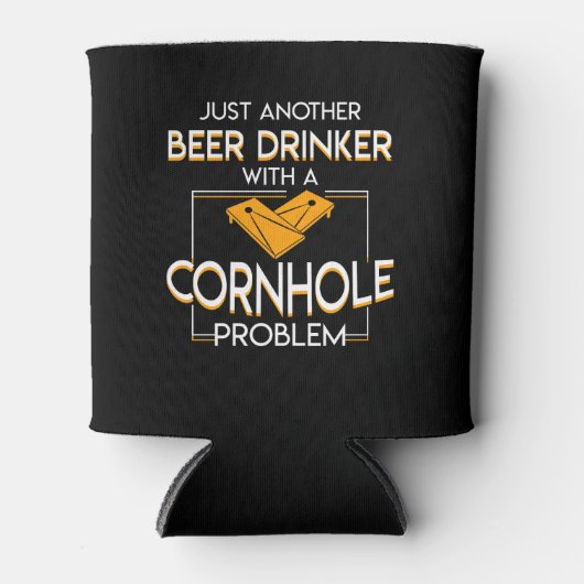 もう一つのビールのコーンホール愛好家の問題 缶クーラー (正面)