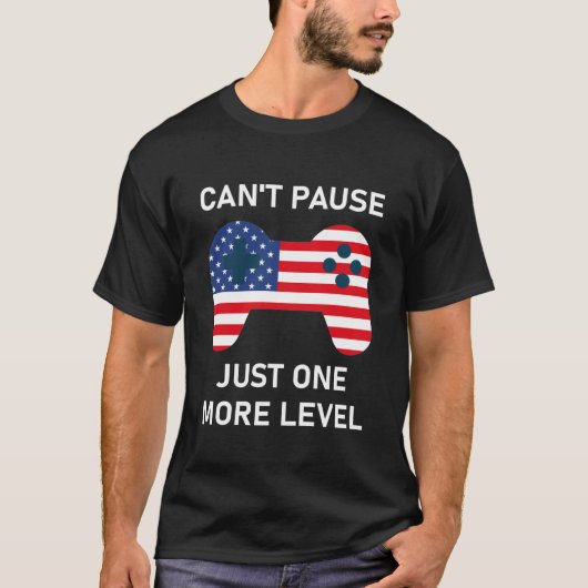 もう一つのレベルでは止まらない Tシャツ (正面)