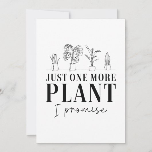 もう一つの植物 サンキューカード (正面)