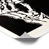 もう一つの確実な死の古いアンチ喫煙広告を持つ ポスター (角)