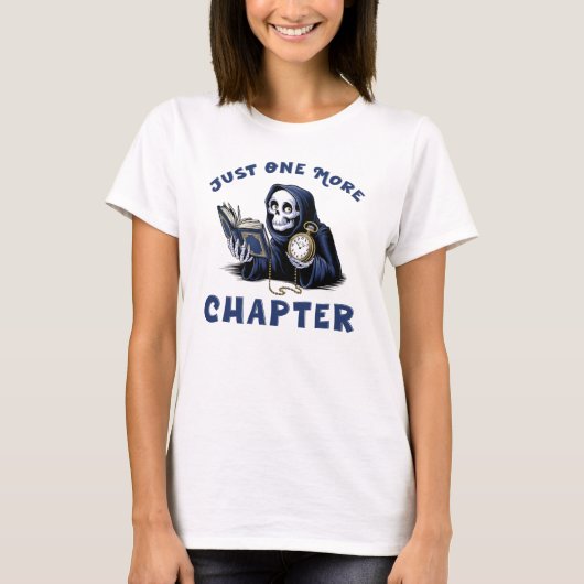 もう一つの章おもしろいBookworm Tシャツ (正面)
