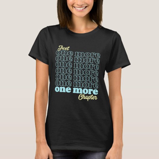 もう一つの章は本読の本だ Tシャツ (正面)
