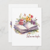 もう一つの章 – 本好き ノートカード (正面/裏面)