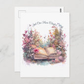 もう一つの章 – 本好き ポストカード (正面/裏面)