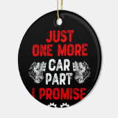 もう一つの自動車部品を約束 セラミックオーナメント (左)