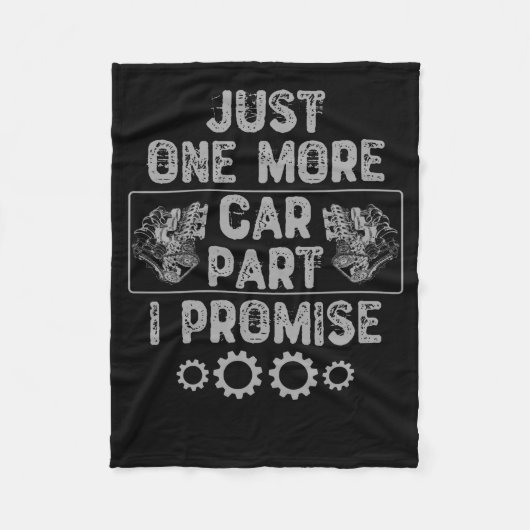 もう一つの自動車部品を約束 フリースブランケット (正面)