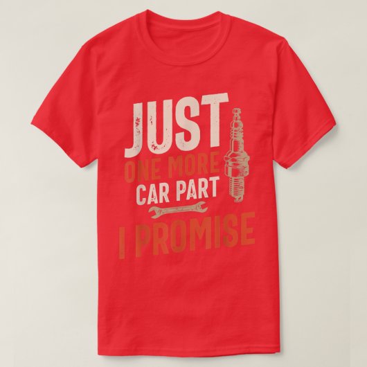 もう一つの自動車部品を約束 Tシャツ (デザイン正面)