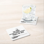 もう一つの輝かしい朝のコースター スクエアペーパーコースター (インサイチュ)