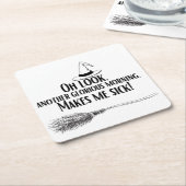 もう一つの輝かしい朝のコースター スクエアペーパーコースター (アングル)