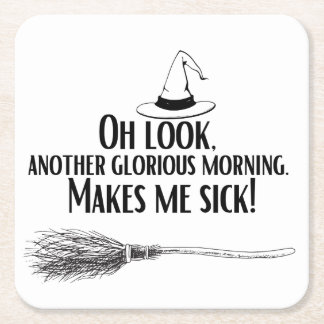 もう一つの輝かしい朝のコースター スクエアペーパーコースター