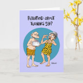 もう一つの59誕生日 カード (黄色い花)