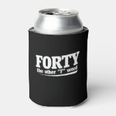 もう一つのFの言葉40歳の誕生日40 缶クーラー (缶正面)
