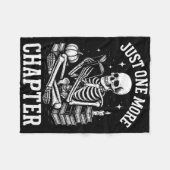 もう一つのSkeleton Reader読の本 フリースブランケット (正面(横))