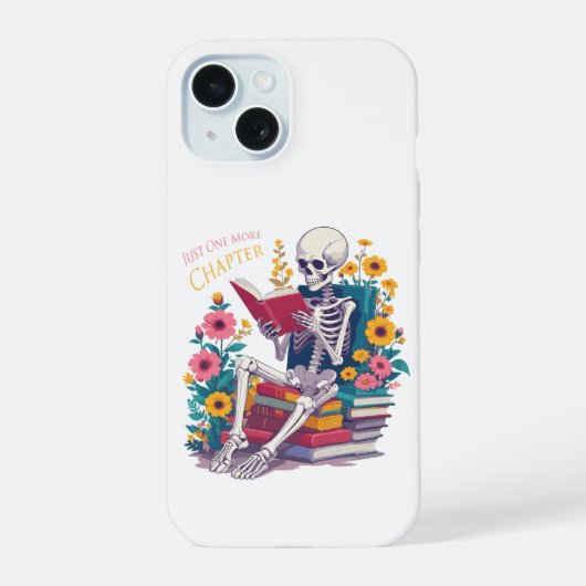 もう一つのSkeleton's 読 Book Reader iPhone 15ケース (裏面)