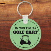 もう一つはゴルフカート キーホルダー (正面)