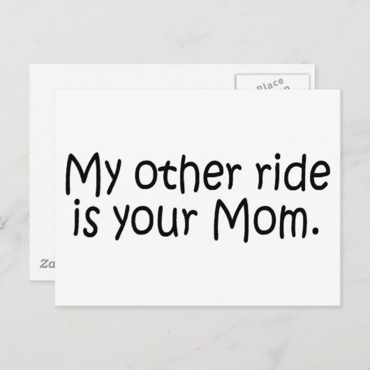 もう一つは君のお母さん ポストカード (正面/裏面)