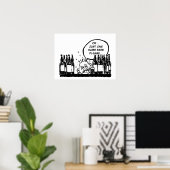 もう一つビールをカッコいい飲飲む ポスター (ホームオフィス)