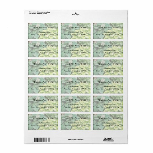 もう一つホスタだ！ ラベル (フルシート)