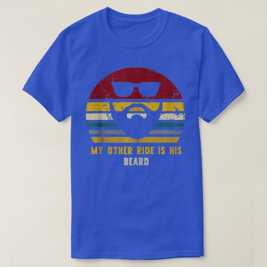 もう一つ乗るのは髭のおもしろい生えた奴だ Tシャツ (デザイン正面)