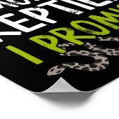 もう一つ爬虫類と約束スネークリザードゲッコ ポスター (角)